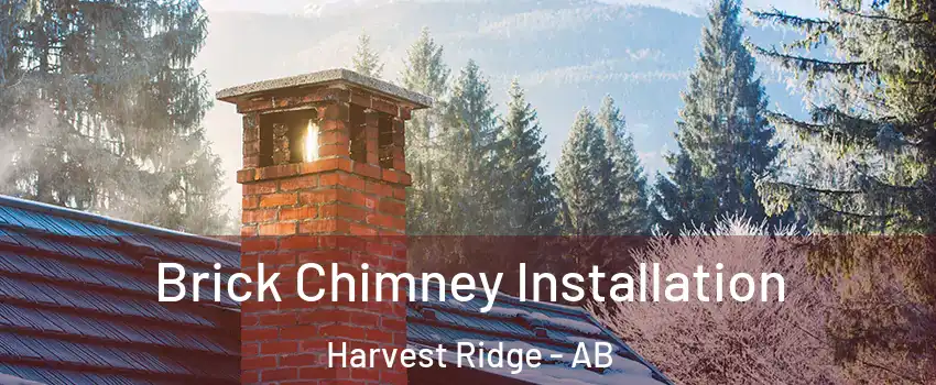  Brick Chimney Installation Harvest Ridge - AB