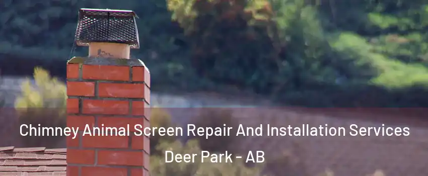  Chimney Animal Screen Repair And Installation Services Deer Park - AB