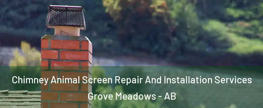  Chimney Animal Screen Repair And Installation Services Grove Meadows - AB