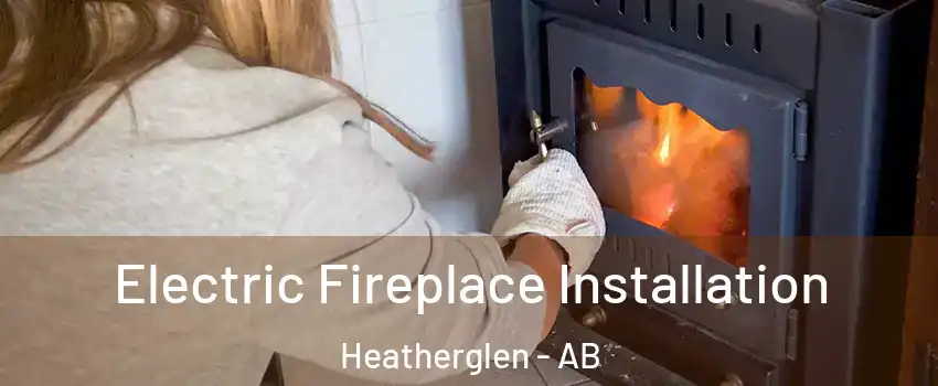  Electric Fireplace Installation Heatherglen - AB