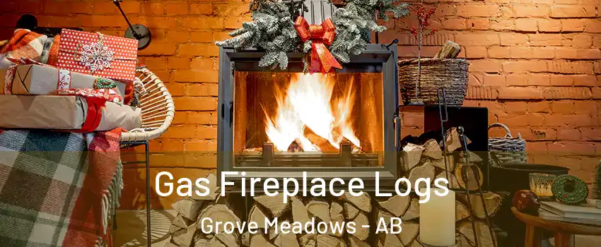  Gas Fireplace Logs Grove Meadows - AB