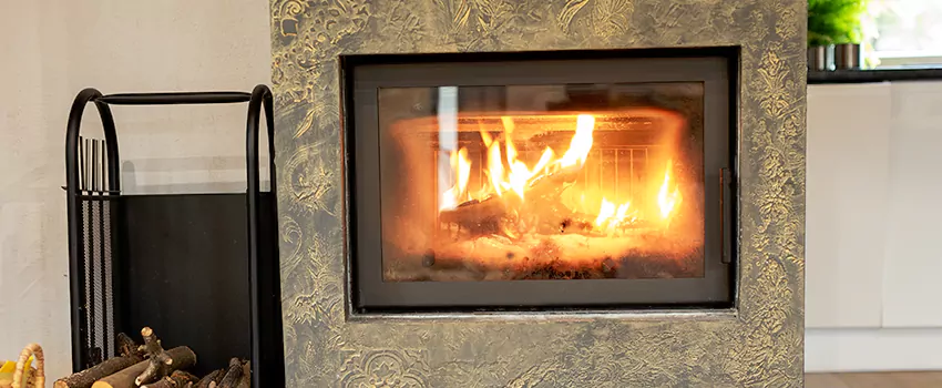 Decorative Electric Fireplace Installation in Spruce Grove, AB