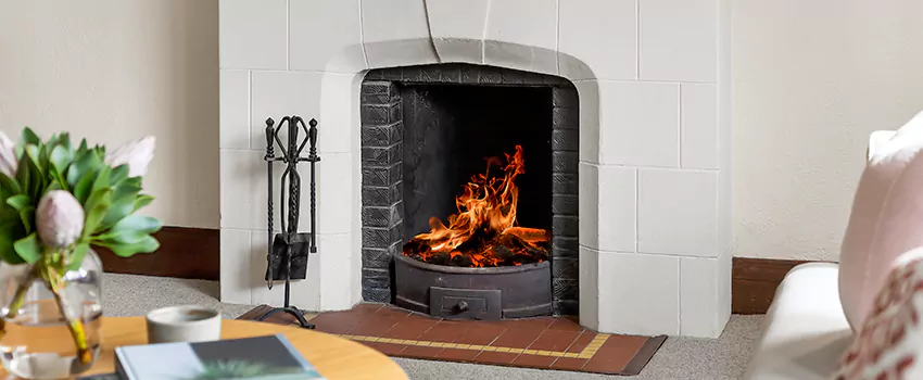 Wood Fireplace Refacing in Spruce Grove, AB