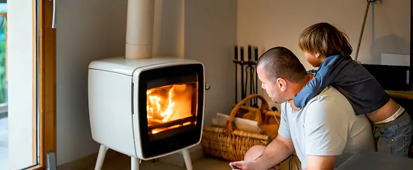 Morso Cast Iron Fireplace Insert Installation in Spruce Grove, AB