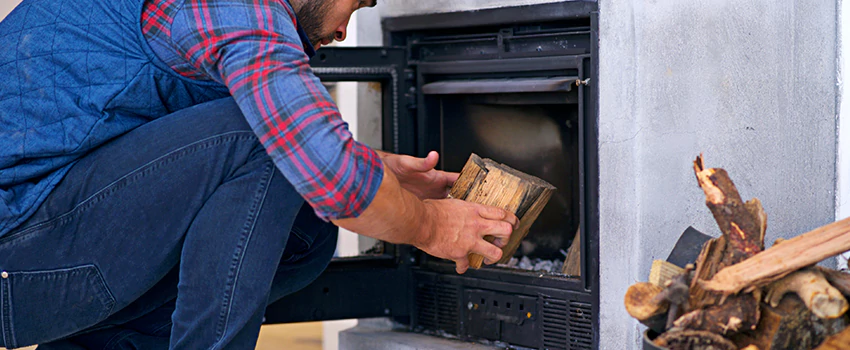 Old Broken Fireplace Repair And Replacement in Spruce Grove, AB