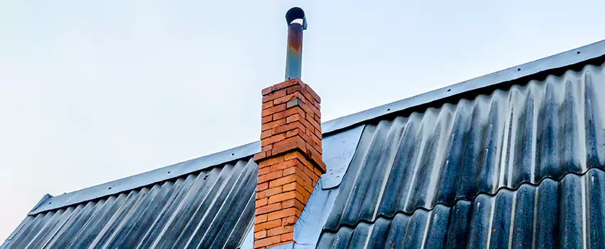 Aluminium Chimney Flashing Repair in Spruce Grove, AB