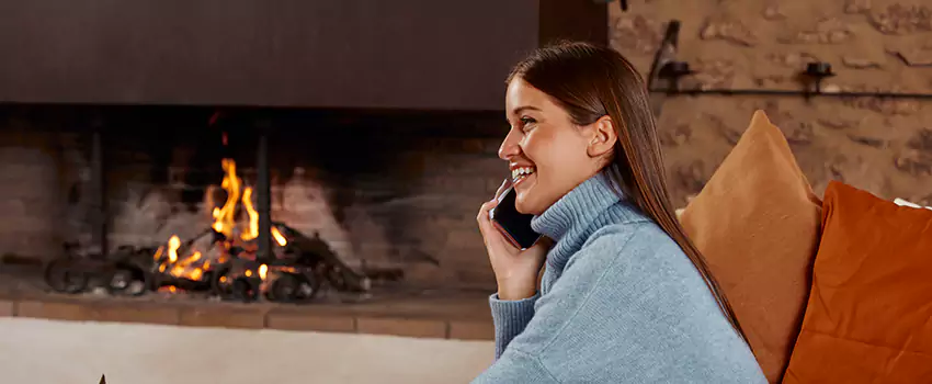 Dimplex Built-In Electric Fireplace Installation in Spruce Grove, AB