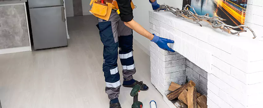 Pellet Fireplace Insert Installation in Spruce Grove, AB