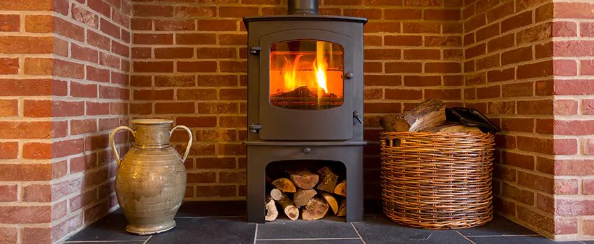 Fix Non-Working Rusted Metal Fireplace in Spruce Grove, Alberta