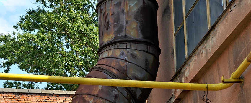 Lightning Protection Installation System for Industrial Chimneys in Spruce Grove, Alberta