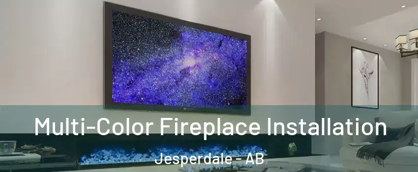  Multi-Color Fireplace Installation Jesperdale - AB