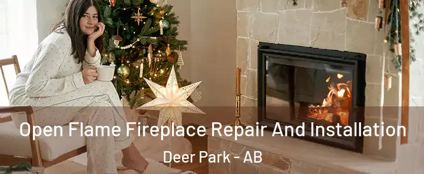  Open Flame Fireplace Repair And Installation Deer Park - AB